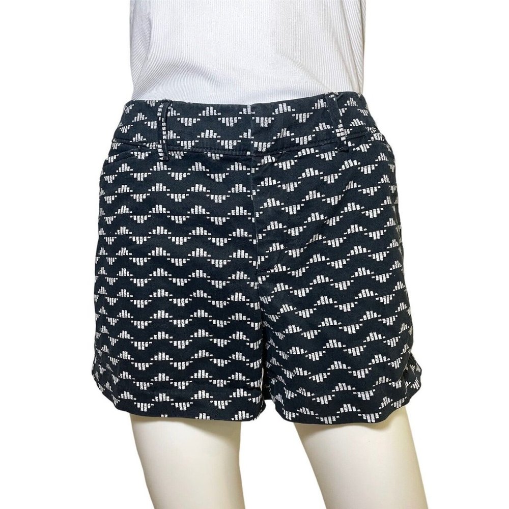 Old Navy Pixie Women's Short Pants Casual Black Grey High Rise Size 2